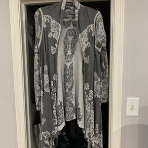 Neiman Marcus draped cardigan